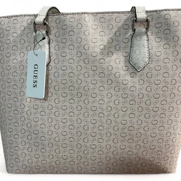 Guess Tote Bag Women Multi Logo, Light Rose, Style CC888325 - Picture 3 of 15